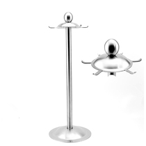 Kitchen rack 6 hook tableware rack storage rack spatula rack stainless steel 360 degree rotating rack