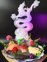 Hotel Sabia Ice Sculpture Mold Dragon Salt Sculpture Mold Sugar Art Mould Kitchen Mold Tools Mould