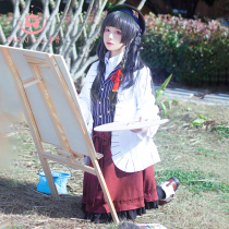 Painted Traveler Lady cos lolita Skirt cosplay Clothing Full Daily lolita