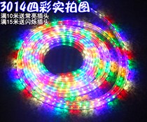 LED light with 3014 patch mixed color section Colorful Lights Outdoor Waterproof Sign Advertising Yard Roof Wall Park