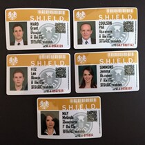 S H I E L D S H I E L D S H I E L D Bus Transportation Card Stickers