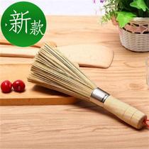 Bamboo wash brush cleaning brush thickened bamboo brush wooden handle natural cleaning g wipe commercial stove artifact oil stain