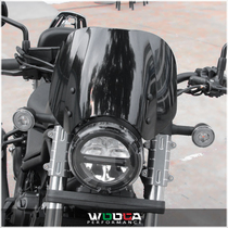 Suitable for Honda CM300 CM500 2020 modified and heightened front windshield Rebel retro windshield
