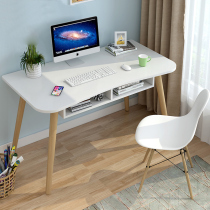 Computer desktop desk desk Simple Nordic modern bedroom with cabinet Home student writing office small desk