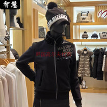 Korean MASTER BUNNY Golf Suit Jacket 21 Autumn Female Collar Character Sign Splicing Warm Jacket