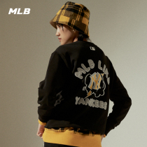 MLB official mens and womens clothes LIKE long sleeve loose graffiti printing sports Spring and Autumn New MT02