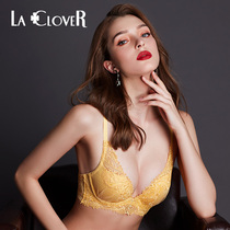 (3pcs 20% off)LACLOVER LANKAVIN Wings series underwear Sexy lace thick cup bra LC11CT1