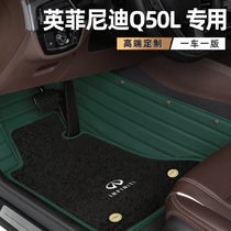 Infiniti Q50L floor mat fully surrounded by double-layer non-slip carpet type original special modified custom car floor mat