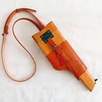  Anti-war National Army high-quality replica barge shell Mauser box gun speed machine C96 Gendarmerie primary color wooden box