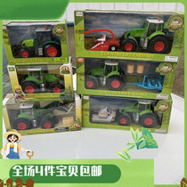 Export a variety of agricultural vehicle tractor trailer farm alloy large model ornaments collection