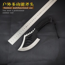 Multifunctional axe outdoor special warfare high hardness fire axe small hand axe knife body cold weapon short knife portable