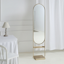 Naso that simple Nordic three-dimensional mirror Full-length mirror Home storage floor-to-ceiling mirror Net Red fitting mirror