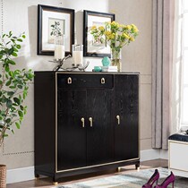 New Chinese Doorway Light Lavish Shoes Cabinet Xuanguan Home Shoe Cabinet Multifunction Storage Locker Large Capacity Shoe Rack