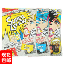 Japan imported three - layer sandwiched candy lemon cola comb with three flavor hard candy imported candy 88g