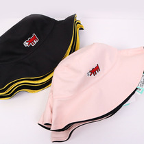 Tide brand fashion spring and summer cotton fisherman hat sun hat couple casual Wild Bonnet hat men and women small hat hat cool
