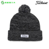 2020 autumn winter Titleist POM POM WARM SUEDE GOLF CAP MENS HAT THE SAME INSIDE GRIP SUEDE