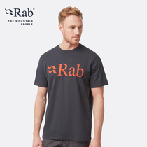 RAB Rui Po Stance men outdoor T-shirt cotton leisure sports comfortable short sleeve 150g QCB-08