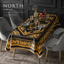 Fanju attitude Shakespeare European high-end luxury tablecloth American light luxury coffee table Table cloth Round table cover cloth High-end sense