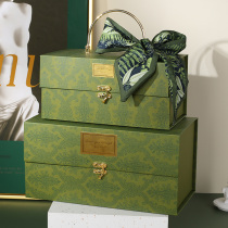 Companion Gift Box Subempty Box Superior Retro Light Lavish Wedding Handheld Bridesmaid Gift Box Packing Gift Box