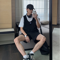 Hualun summer anti-mosquito breathable sports vest men sleeveless T-shirt tide fitness cotton thin fashion men summer wear