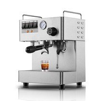 Gmilai Italian Semi-Automatic Coffee Machine household commercial pump pressure stainless steel coffee machine steam net coffee cafe milk tea shop
