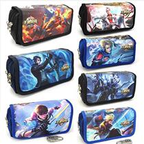 Wangs Glory Pen Bag Boys Code Lock Boy Pen Bag Student Pencil Case Multilayer Canvas Large Capacity Lead Pencil Case