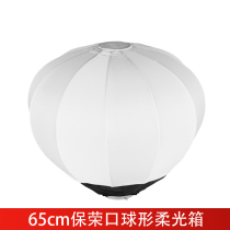 Soft light box photographic equipment spherical soft mask 65cm Lantern type live studio studio shooting soft light equipment
