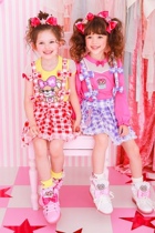 Discount Japanese em earthmagic girl bow tie tie strap skirt