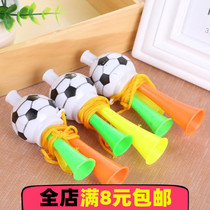 Football horn playing musical instrument games cheering props refueling horn creative small gift toys wholesale
