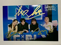 2020 ELLA bean sprout Cai Xu Kun LISA Youth has your B version 5 sending 1 pro-pen signature photo
