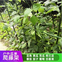 Outdoor Plant Climbing Rack Yard type Climbing Rattan Rack Outdoor Grape Rack Bag Plastic Bean Corner Cucumber Silk Withdrawal Bracket