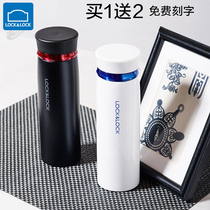 Lotlock mug thermos cup large-capacity water Cup for men and women students Childrens Cup portable stainless steel creative cup kettle