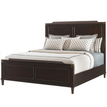 American country full solid wood bed Nordic simple modern double bed retro old new classical 1 51 8 m wedding bed