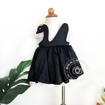 New 100 Days Baby Girl Childrens Photography Clothing Black Swagger Styling New Dress New Dress Movie