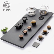 ten liguujin stone tea tray induction cookware integrated household brief full automatic tea table tea sea tray tea set suit