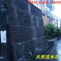 New products natural flowing water stone culture stone garden water curtain wall antique brick living room porch hotel club background wall