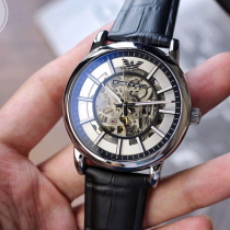 Amanie fully automatic mechanical watch 2021 new mens 2021 Hollowed-out Waterproof Brand Machinery Men Watch