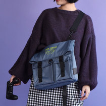Null original schoolbag backpack female backpack student large capacity messenger bag small messenger bag multi-purpose tooling bag
