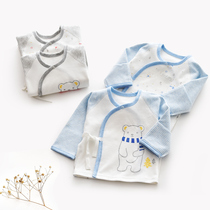 Newborn baby clothes newborn clothes spring and autumn cotton monk clothing birth baby full back coat autumn and winter 2 pieces