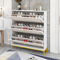 Shoe rack ultra-thin shoe cabinet light luxury home door light luxury porch cabinet tipping bucket large capacity hall cabinet storage locker