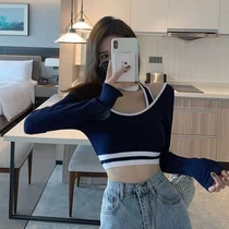 In 2021 the new small man is aged and thin the goddess of temperament the design sense of the two-piece female autumn