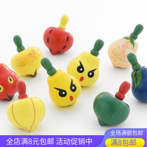 Child Finger Tops Childhood Nostalgia Small Toys Spin Wood Tops Decompression Toys Wholesale Children Gift Prizes