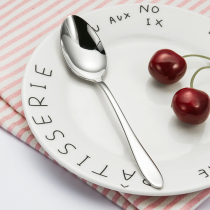  Original single good goods foreign trade ice cream spoon yogurt spoon coffee spoon European small luxury medical grade stainless steel spoon