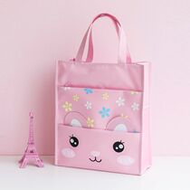 Waterproof Canvas Elementary School Students Men And Women Remedial Kits Fine Arts Kits Small Carry Bags Tutorial Bags Carry-on Bags Book Bags
