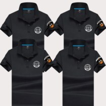 Summer Black quick-drying lapel security clothing short-sleeved T-shirt on duty half-sleeved security uniforms