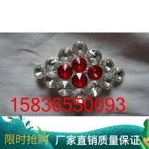 Two - light header theatre supplies Beijing Drama Costume Drama headdress accessories water - drilled bust collar flowers