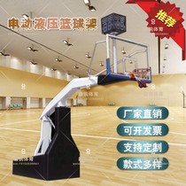 Smart walking Olympic star NBA pistol manual electric hydraulic foldable mobile game basketball rack