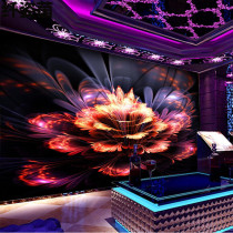 Bar KTV Wallpaper 3D Tooling Background Wall Pack Compartment Sofa Wall Paper 5D8D Solid Wall Bub Cool Nightclub Fresco