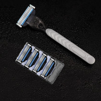 (Factory direct sales) Three-layer manual Shaver manual razor 3-layer old-fashioned scraper head Holder