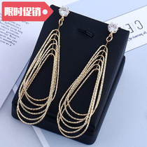Newest Unique Design Bold Statement Long Drop Women Earrings